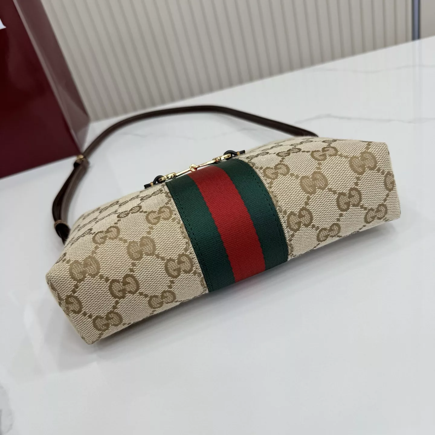 구찌 홀스빗 GG 캔버스 숄더백 상세 이미지 10