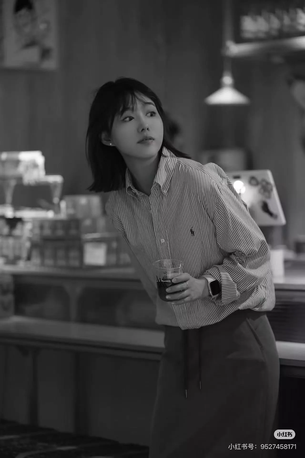 랄프로렌 자수 포인트 린넨 스트라이프 셔츠 상세 이미지 20