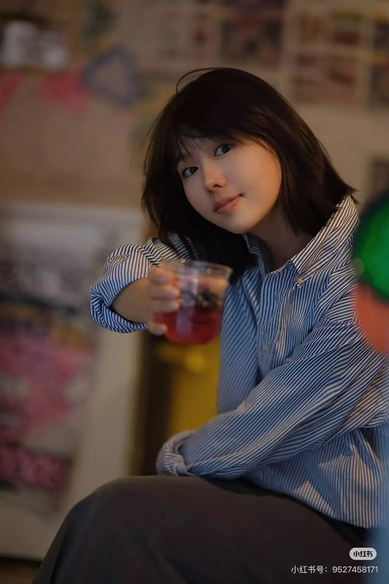 랄프로렌 자수 포인트 린넨 스트라이프 셔츠 상세 이미지 21