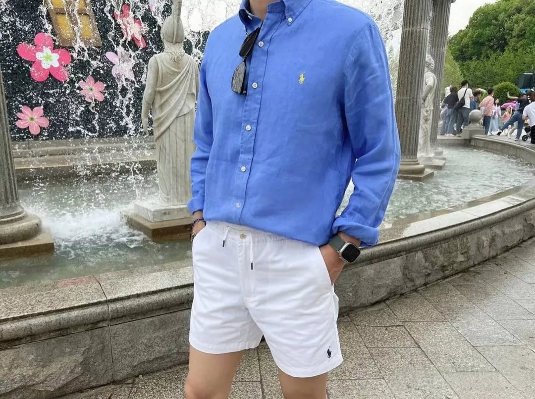 랄프로렌 자수 로고 캐주얼 쇼츠 상세 이미지 23