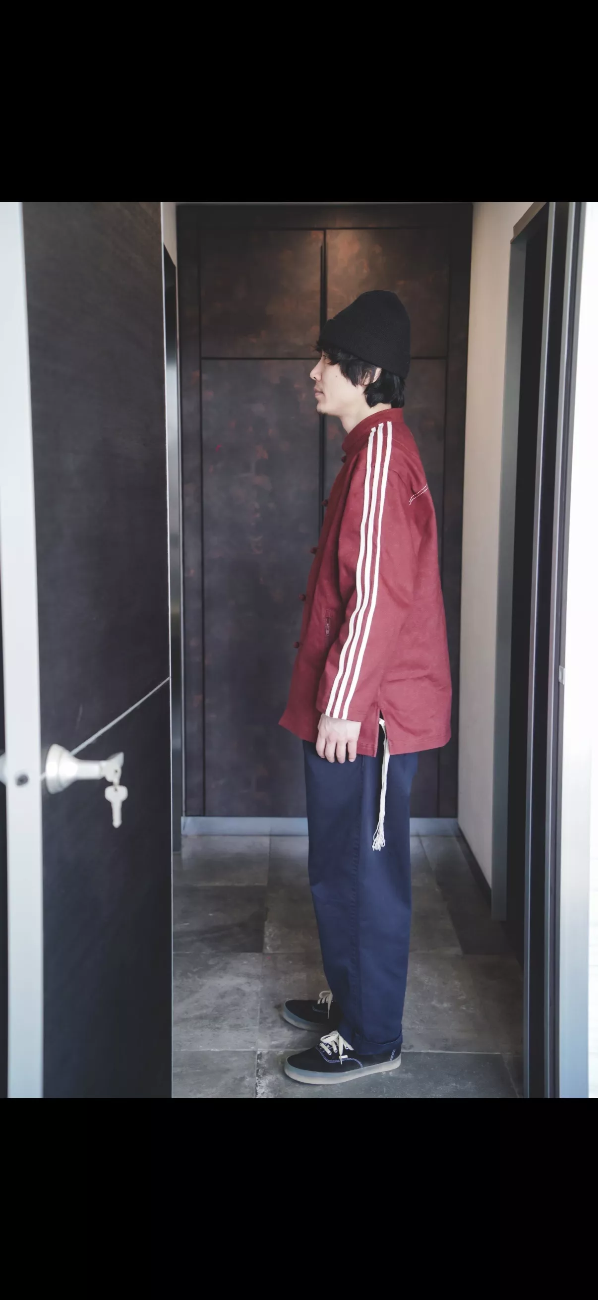 아디다스 클롯 협업 차이나풍 판버튼 재킷 상세 이미지 18