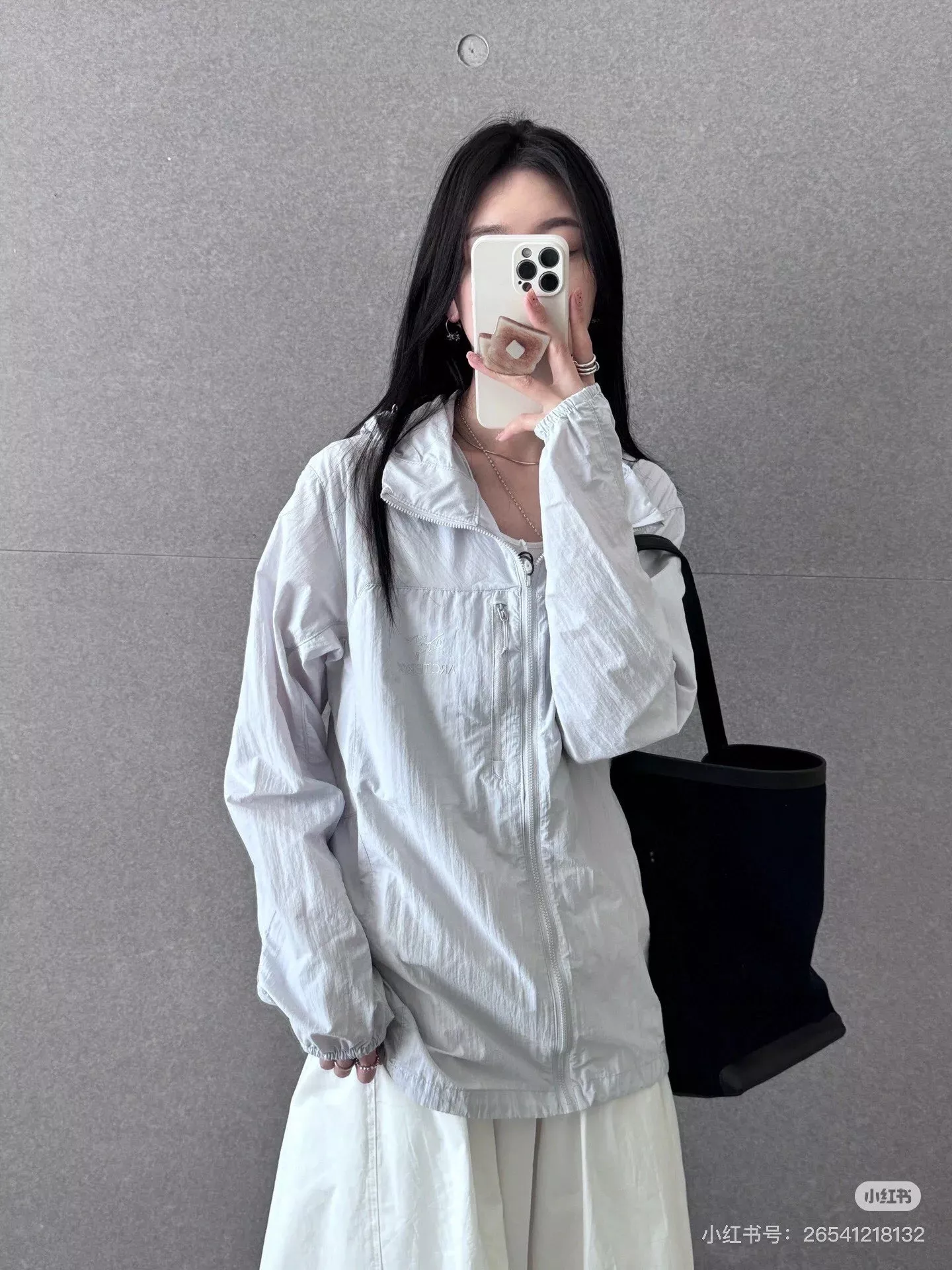 아크테릭스 후드 경량 자외선 차단 재킷 상세 이미지 25