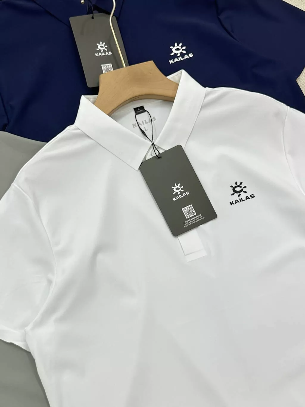 카일라스 경량 무봉제 속건 반소매 폴로 상세 이미지 11