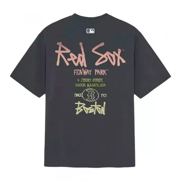 엠엘비 컬러 그래피티 반소매 티셔츠