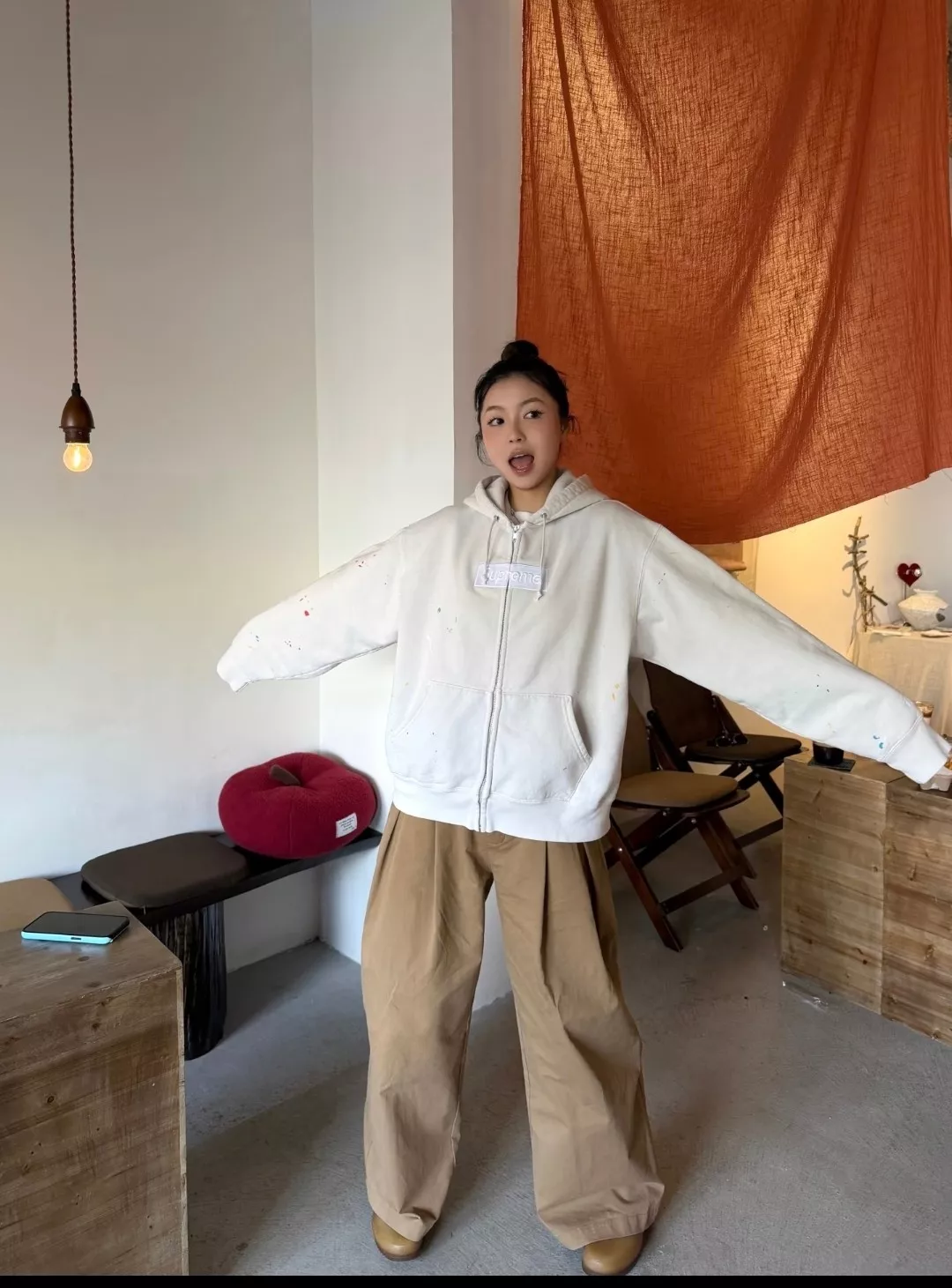 슈프림 박스로고 집업 후드 스웨트셔츠 상세 이미지 38
