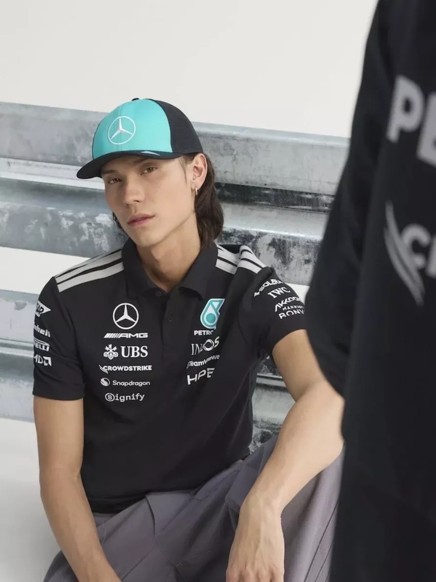 아디다스 메르세데스 AMG 페트로나스 F1팀 반소매 폴로 셔츠 상세 이미지 31