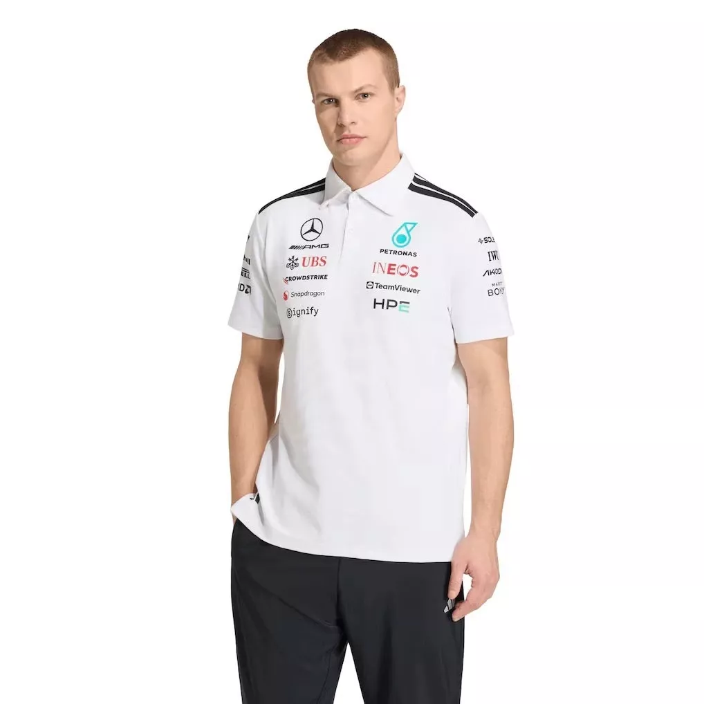 아디다스 메르세데스 AMG 페트로나스 F1팀 반소매 폴로 셔츠 상세 이미지 35