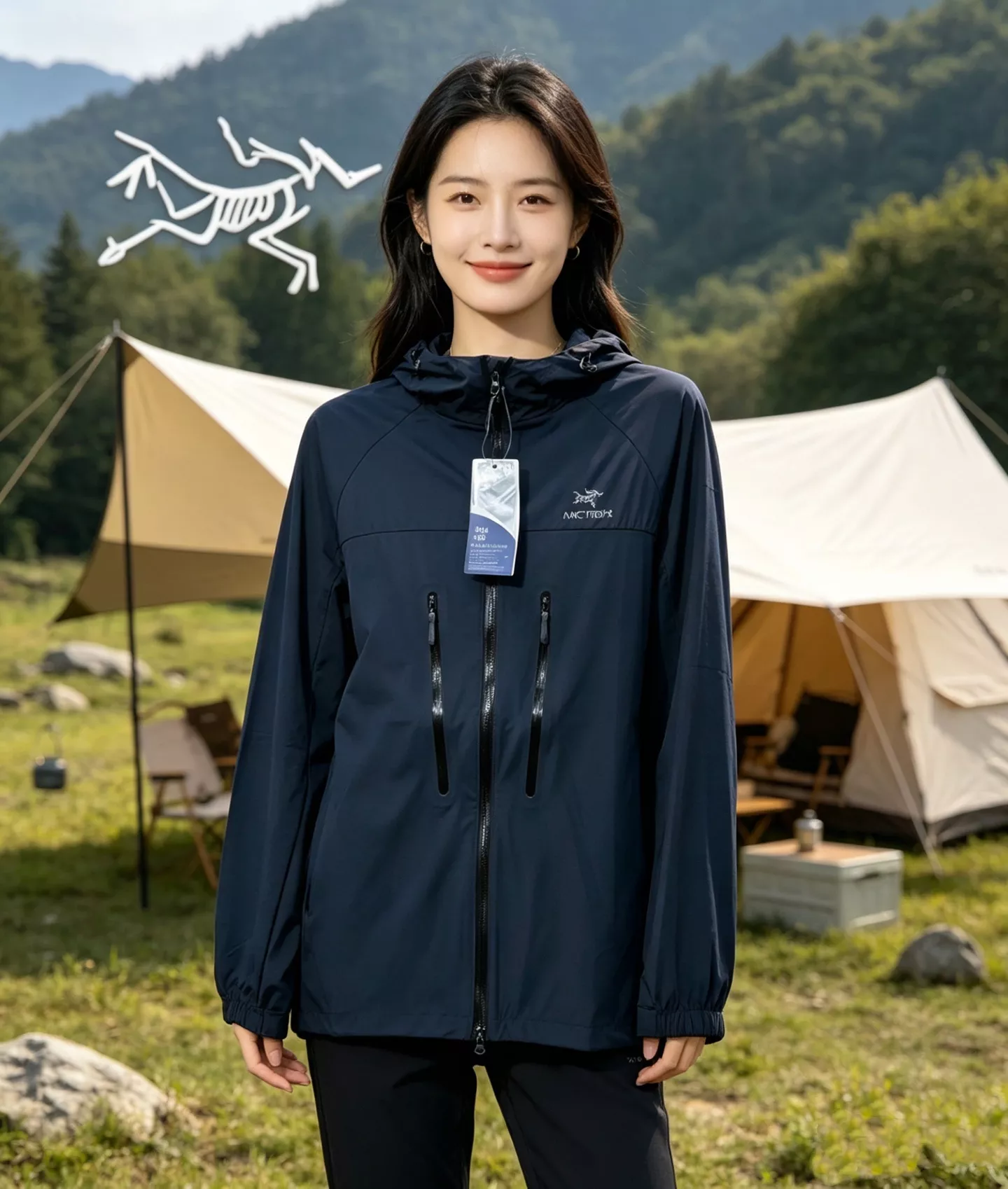 아크테릭스 경량 아이스실크 자외선 차단 재킷 상세 이미지 33
