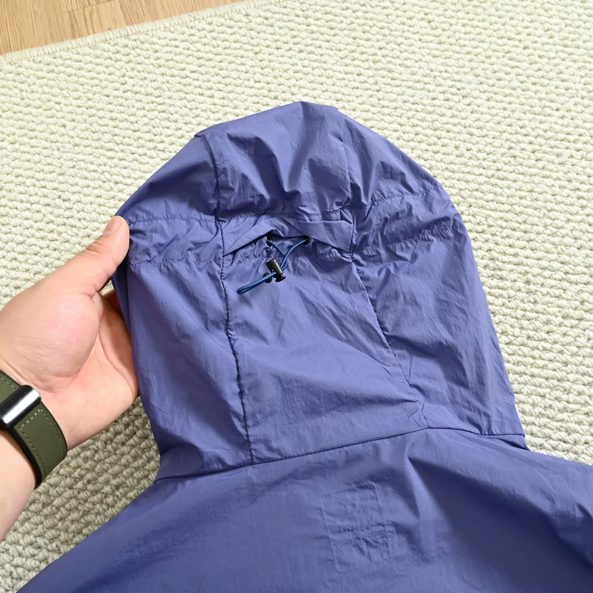 코오롱스포츠 컬러블록 후드 바람막이 상세 이미지 18