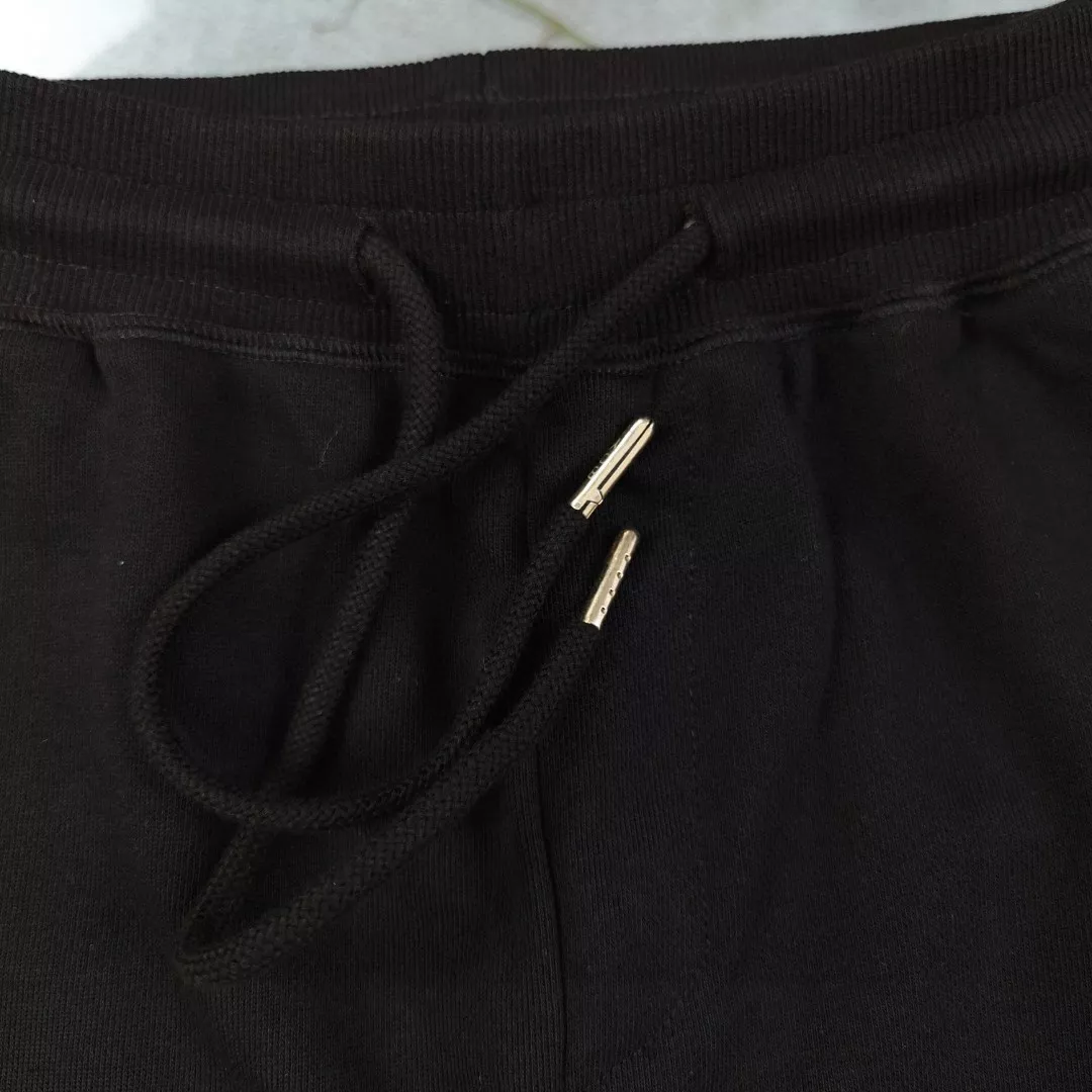 보이런던 블랙 골드 레터링 로고 조거 팬츠 상세 이미지 7