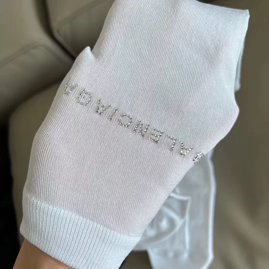 발렌시아가 플래시 장식 레터링 모달 코튼 중목 양말 상세 이미지 9