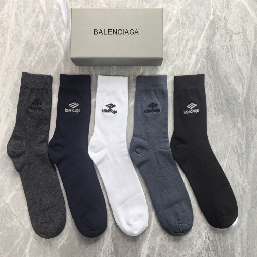 발렌시아가 순면 중목 양말 세트