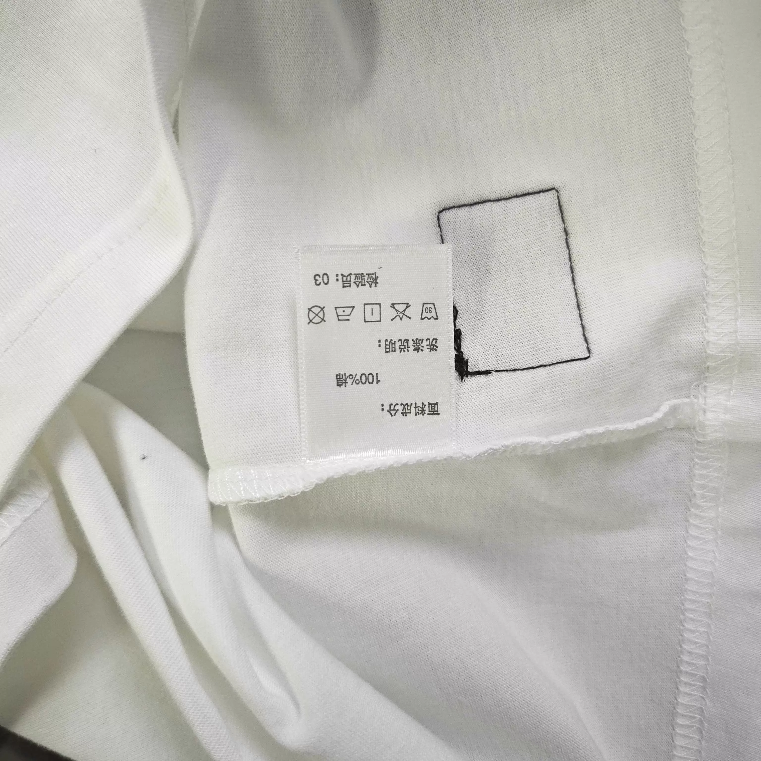 에비수 로고 프린트 커플 반소매 티셔츠 상세 이미지 11