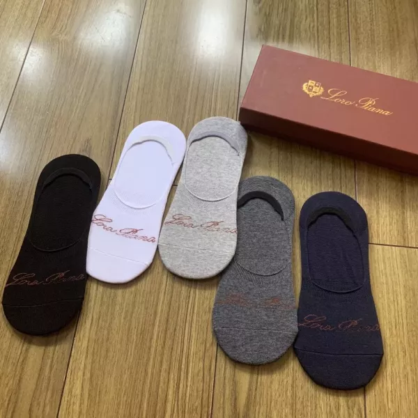 로로피아나 혼색 순면 덧신 양말