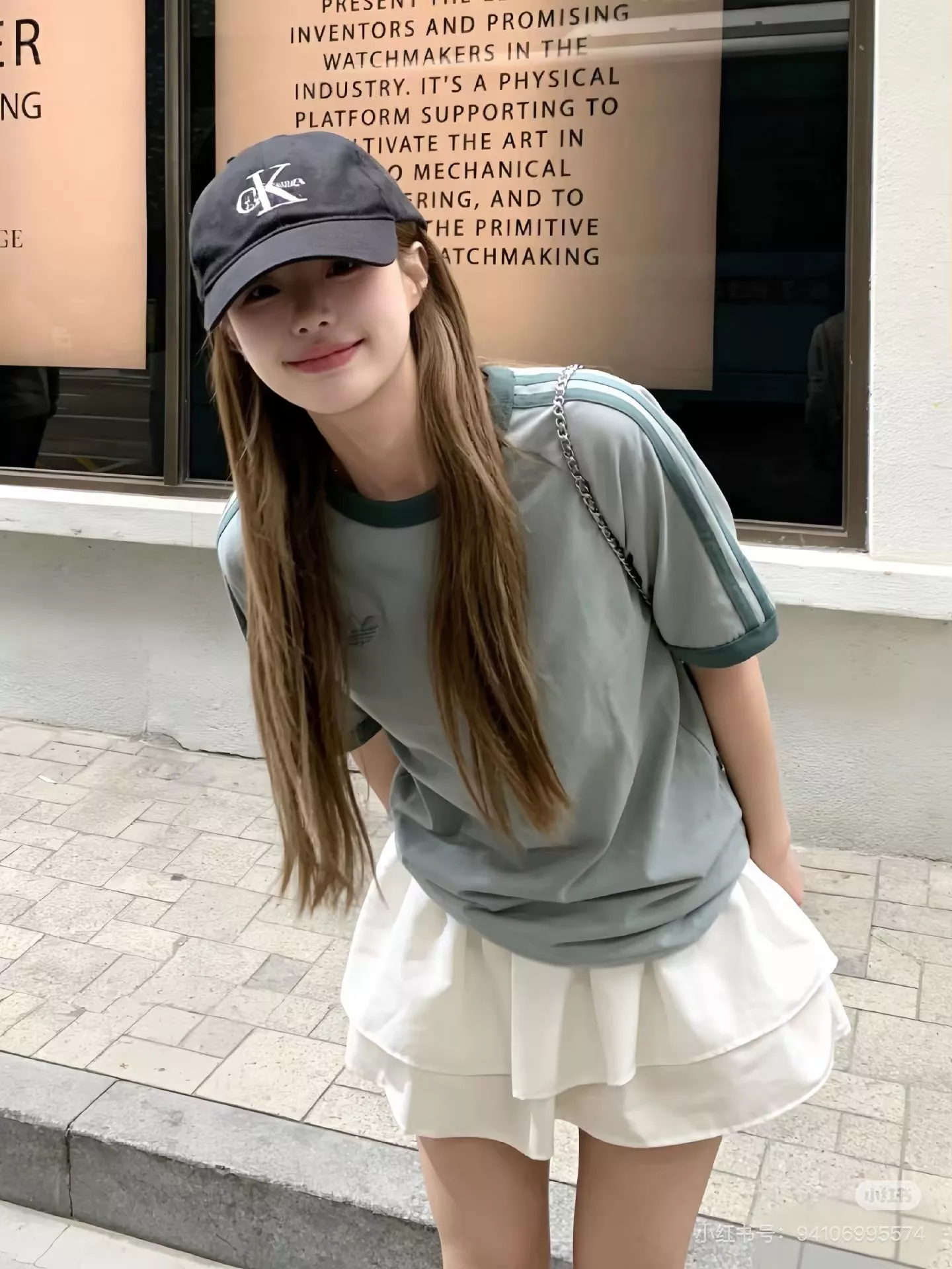 아디다스 레트로 배색 반소매 티셔츠 상세 이미지 25