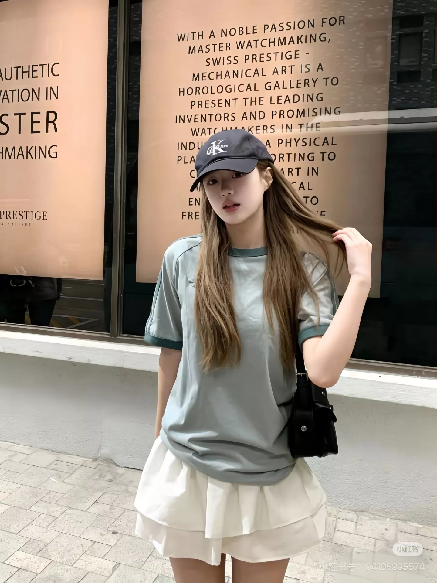 아디다스 레트로 배색 반소매 티셔츠 상세 이미지 10