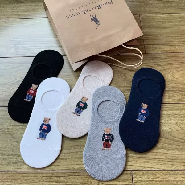 랄프로렌 남성 순면 덧신 양말 세트