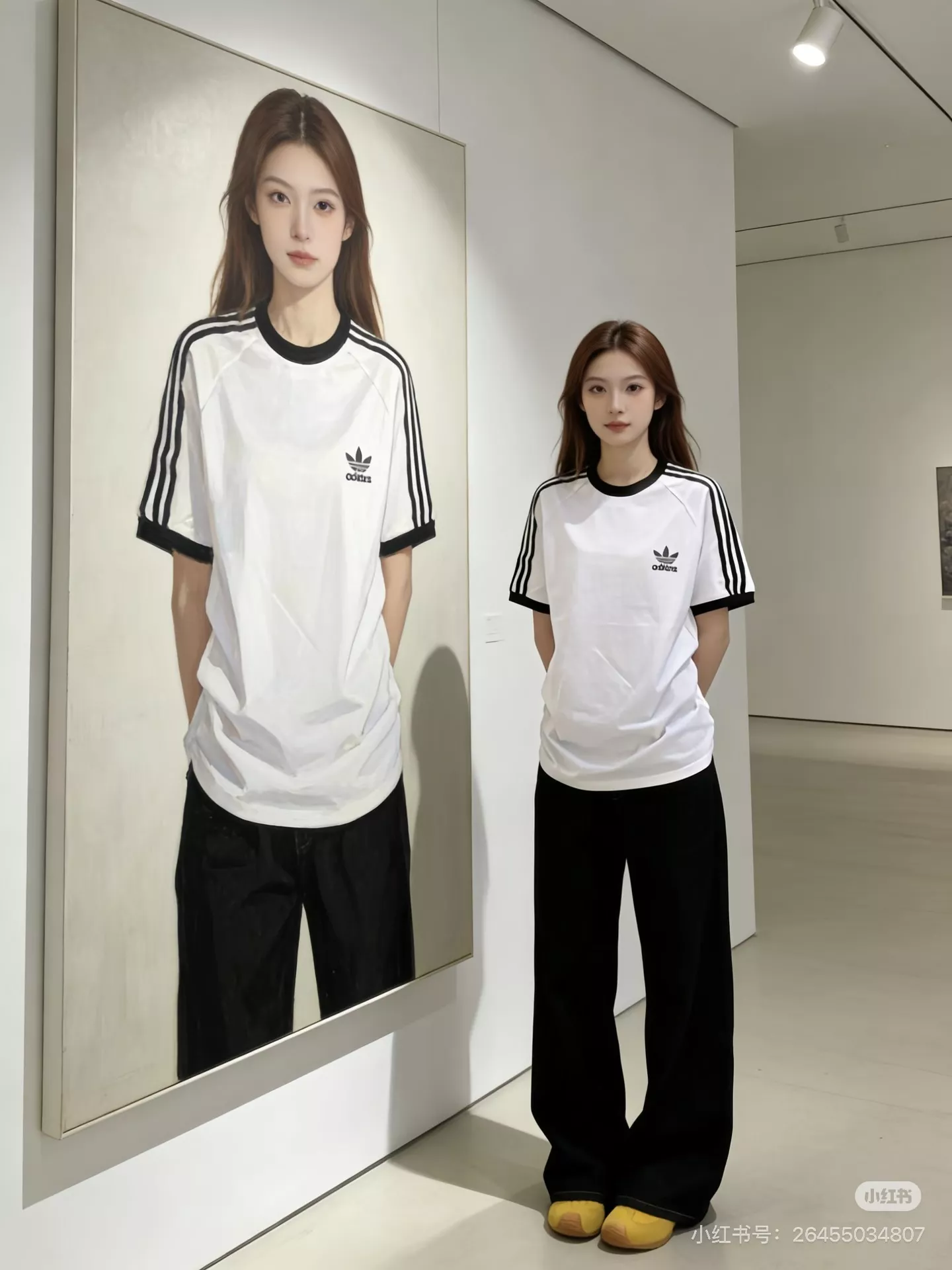 아디다스 트레포일 자수 라운드 반소매 티셔츠 상세 이미지 31