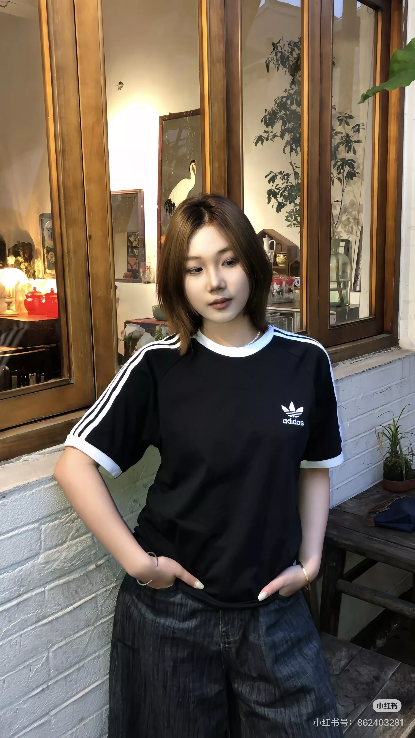 아디다스 트레포일 자수 라운드 반소매 티셔츠 상세 이미지 23