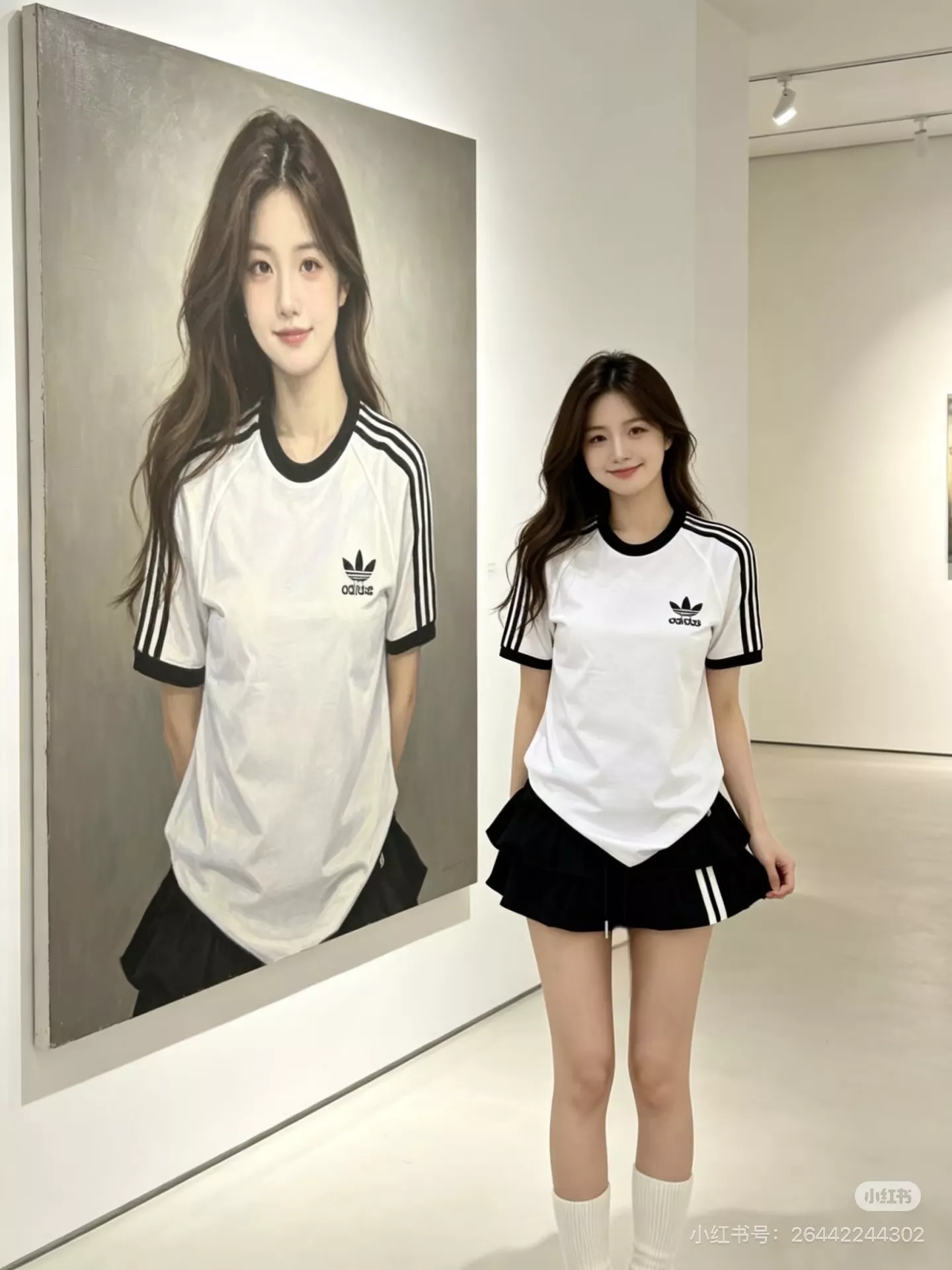 아디다스 트레포일 자수 라운드 반소매 티셔츠 상세 이미지 30