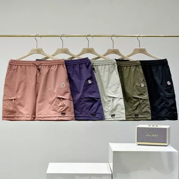 몽클레어 클래식 패치 자수 카고 쇼츠