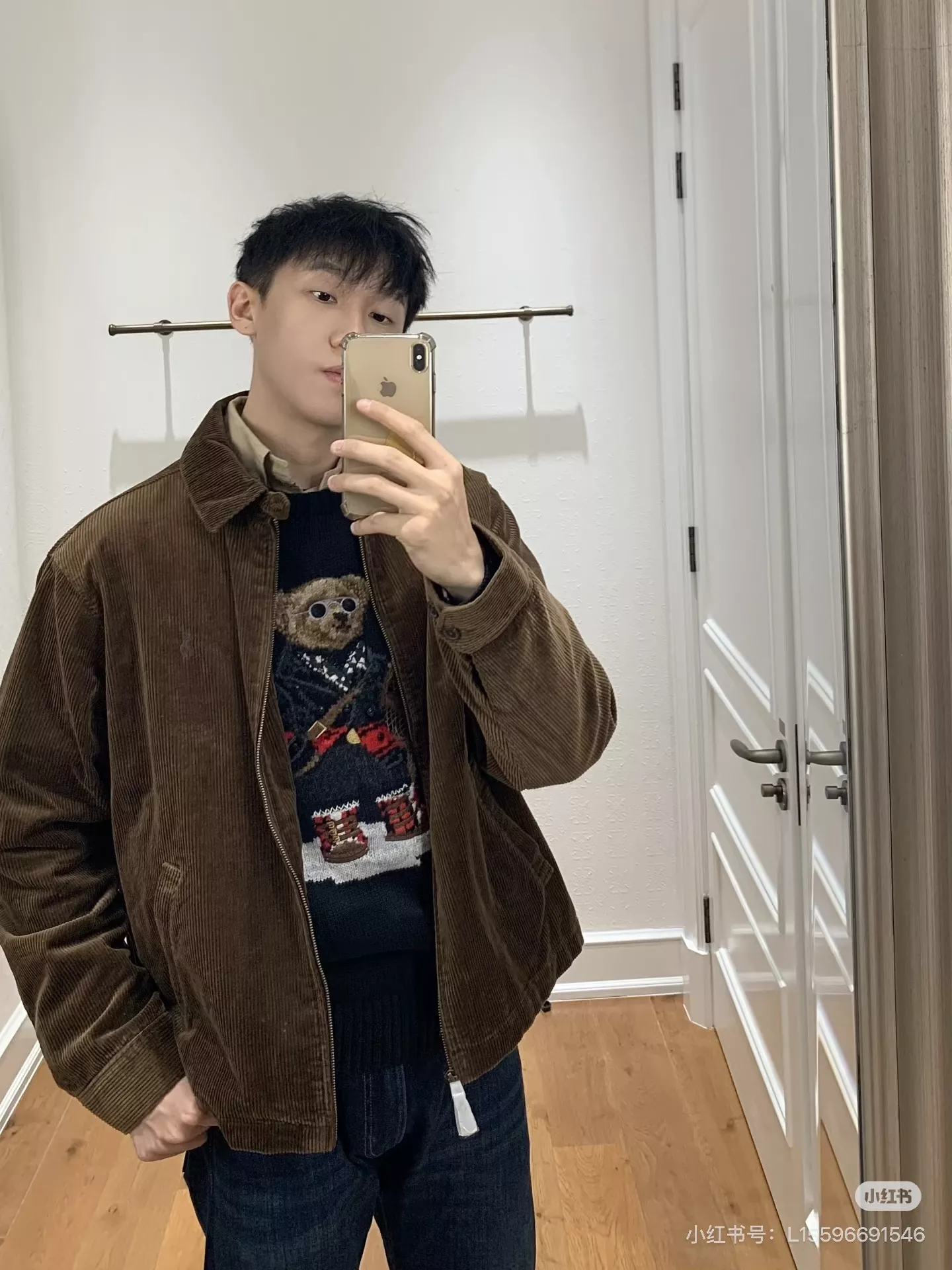 랄프로렌 코듀로이 자수 포인트 재킷 상세 이미지 23