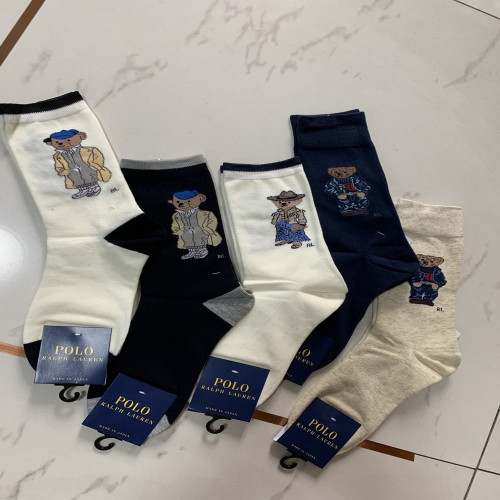 랄프로렌 고급 코튼 중목 양말 세트