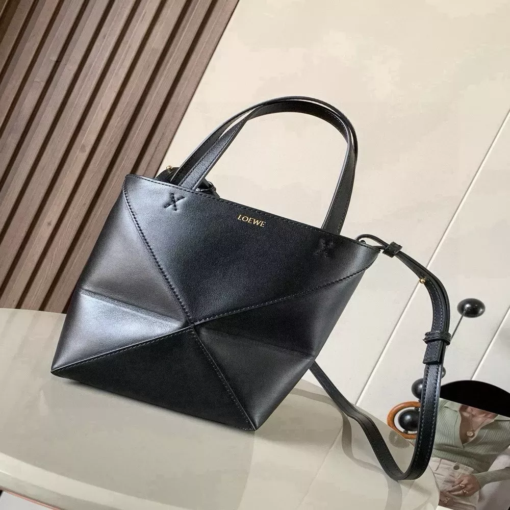 로에베 퍼즐 폴드 기하학 토트백