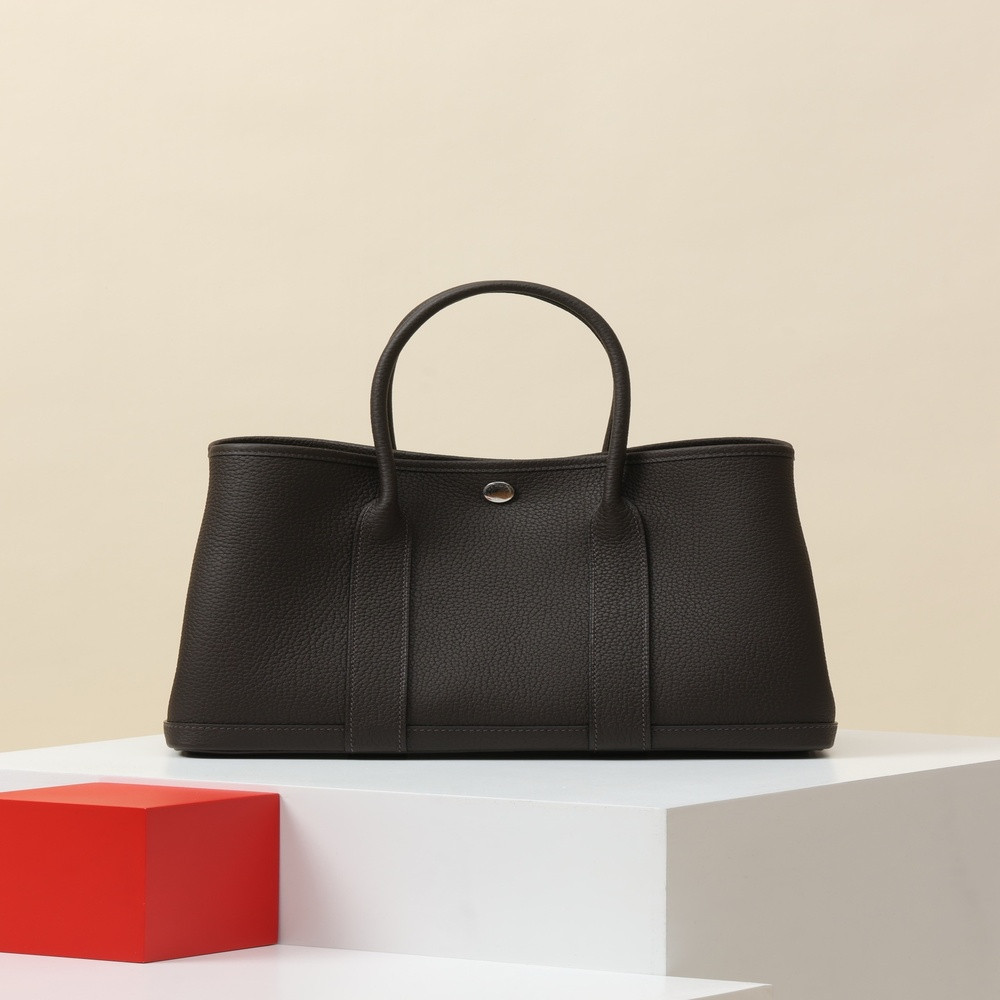 에르메스 네곤다 가죽 핸드백