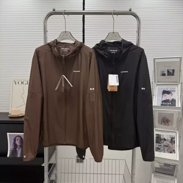 살로몬 경량 후드 자외선 차단 재킷
