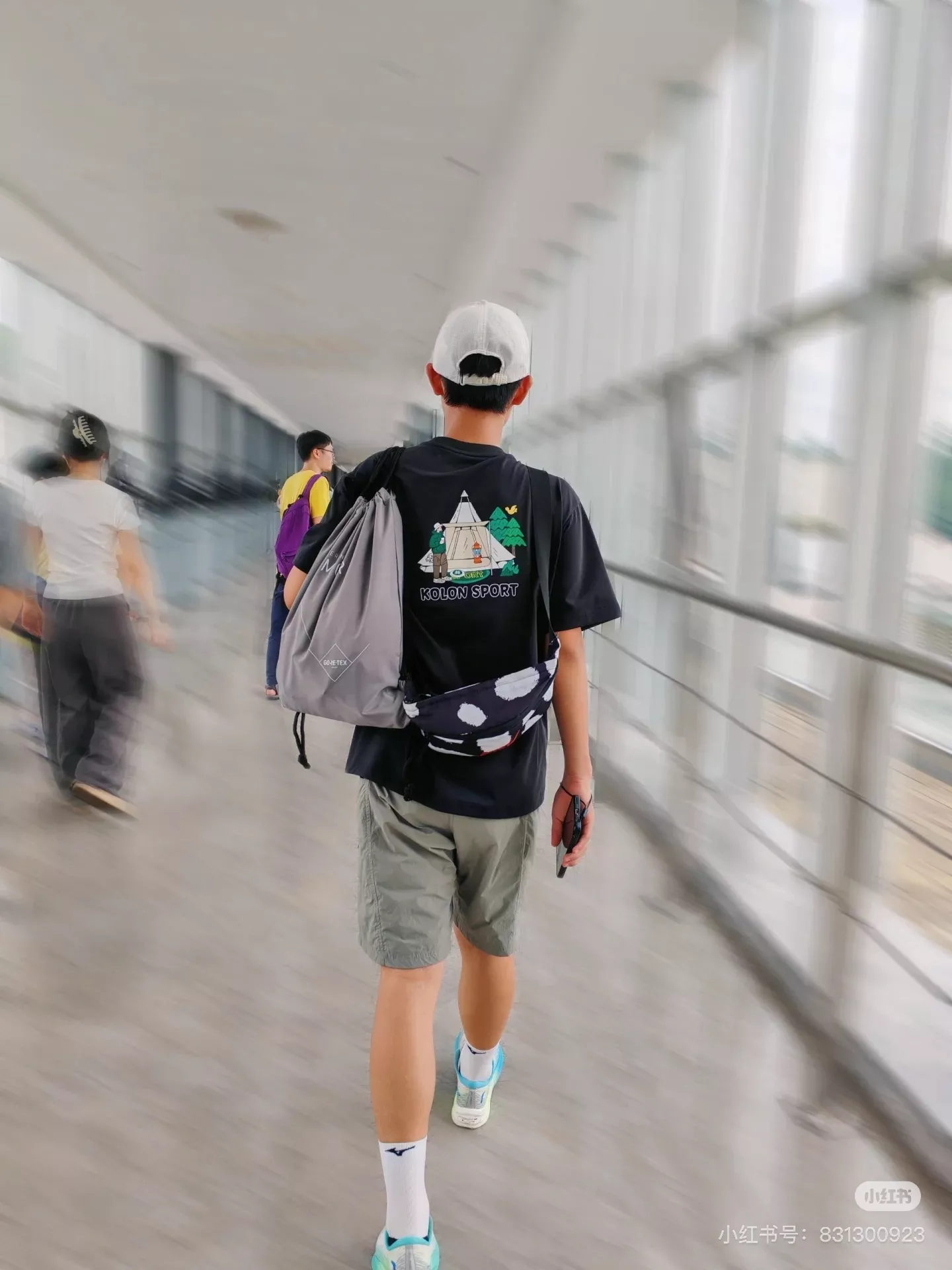 코오롱스포츠 일러스트 콜라보 캠핑 반팔 티셔츠 상세 이미지 19