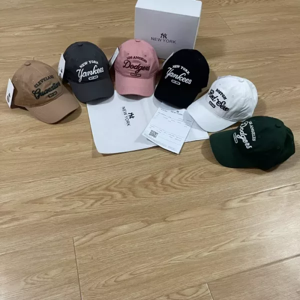 엠엘비 자수 로고 베이스볼 캡