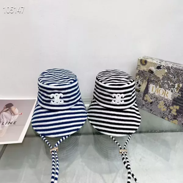 미우미우 스트라이프 버킷햇