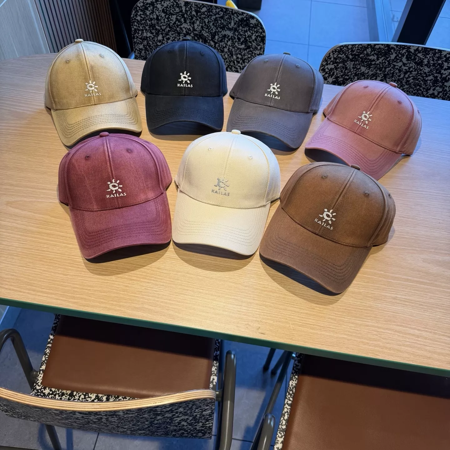 카일라스 워싱 야광 로고 캡 상세 이미지 1