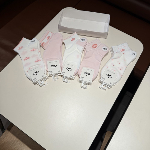 알로 여성 로고 포인트 숏삭스 세트