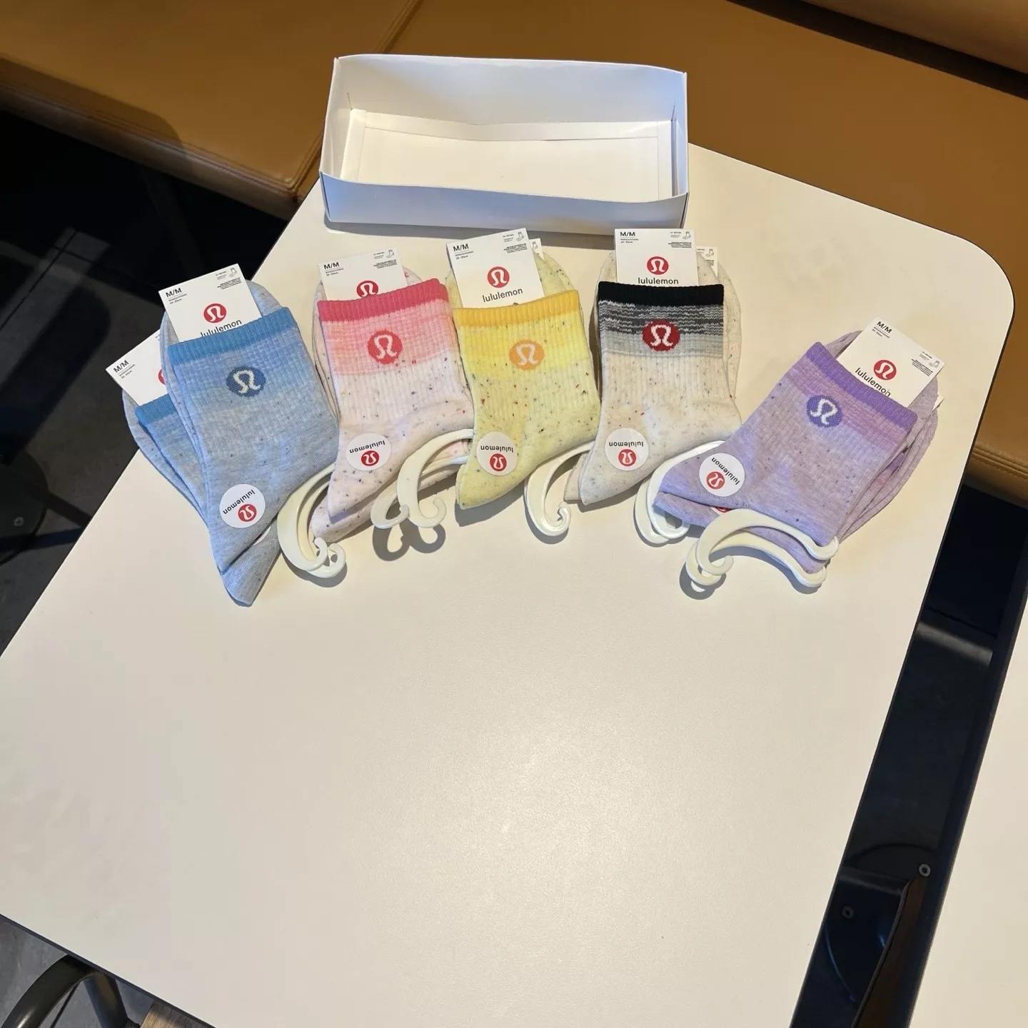 룰루레몬 자수 로고 커플 삭스 세트 상세 이미지 2