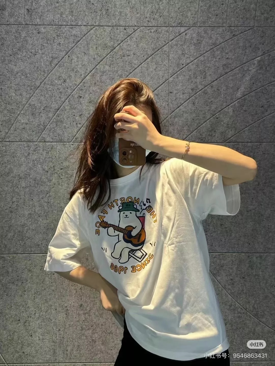 노스페이스 베어 프린트 코튼 반소매 티셔츠 상세 이미지 17