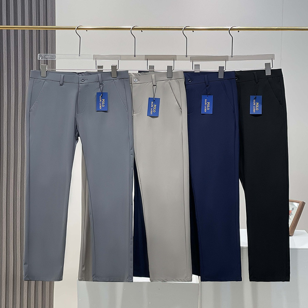 랄프로렌 남성 로고 비즈니스 팬츠