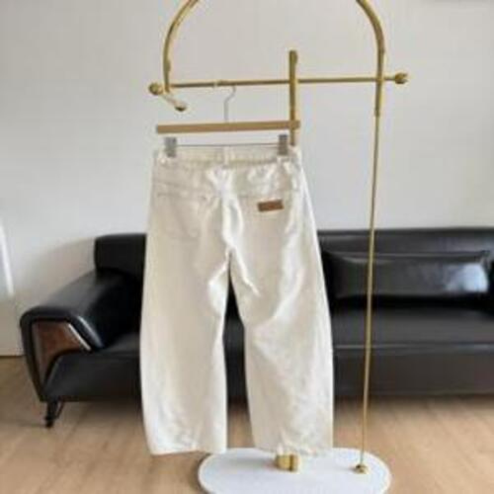 메종마르지엘라 MM6 25 봄여름 후면 트임 디테일 데님 팬츠