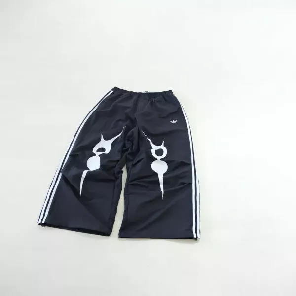 아디다스 삼선 와이드 팬츠