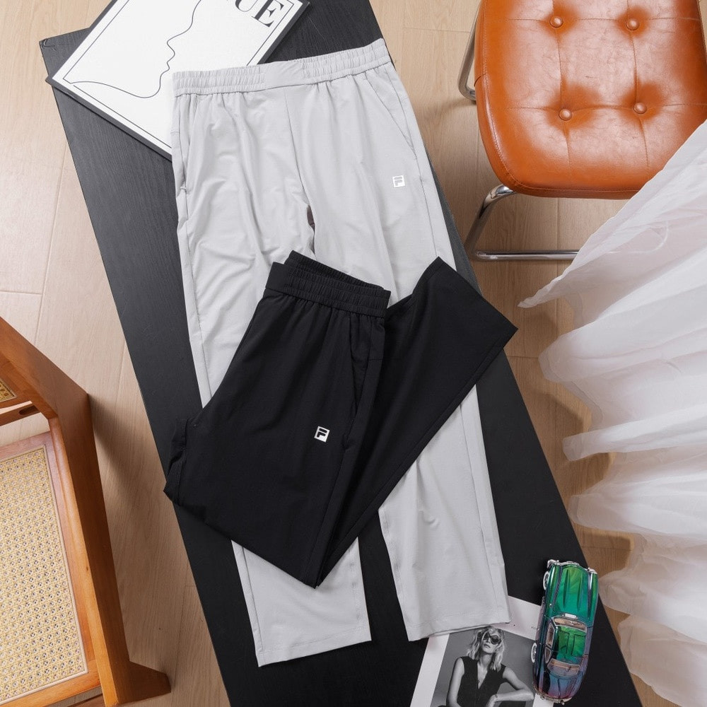 휠라 기능성 밴딩 등산 팬츠