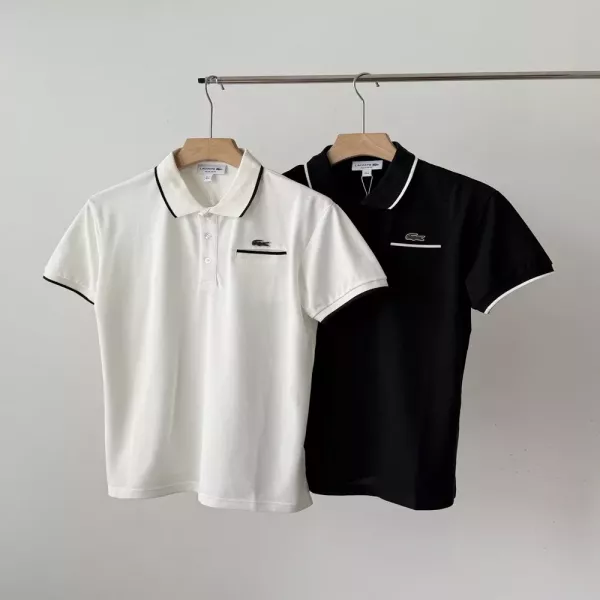 라코스테 실켓 코튼 반소매 폴로 상의