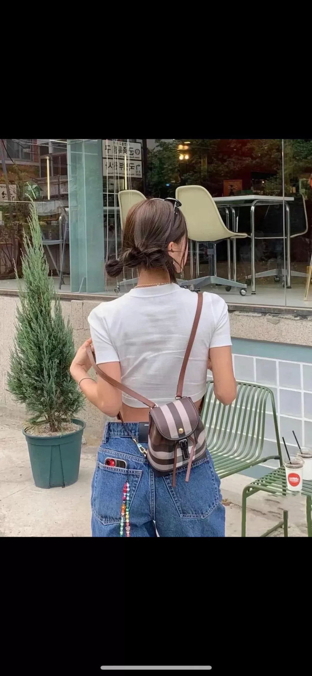 버버리 체크 미니 백팩 상세 이미지 21