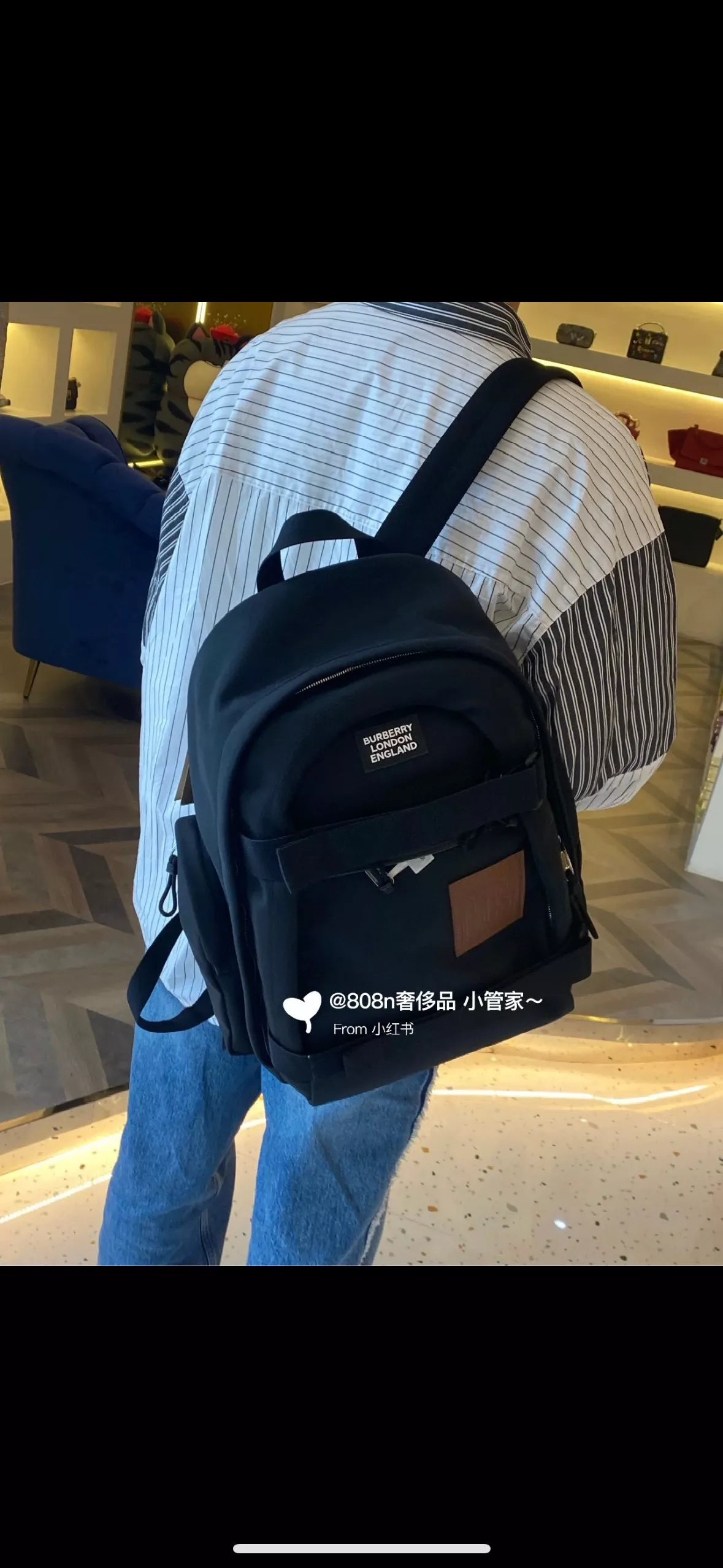 버버리 실용적인 마운틴 스타일 백팩 상세 이미지 11