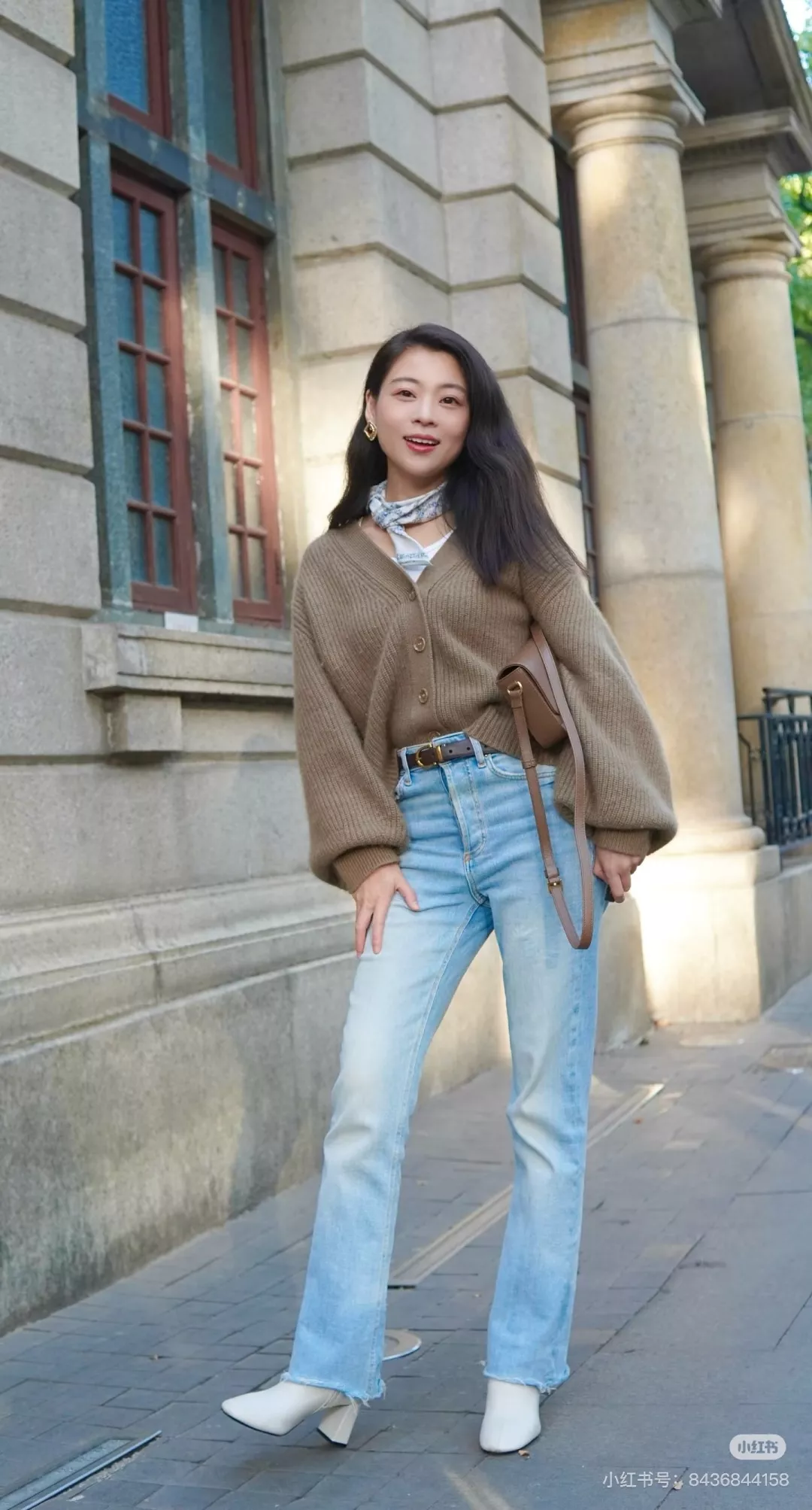 버버리 체크 캔버스 송아지 가죽 크로스백 상세 이미지 17