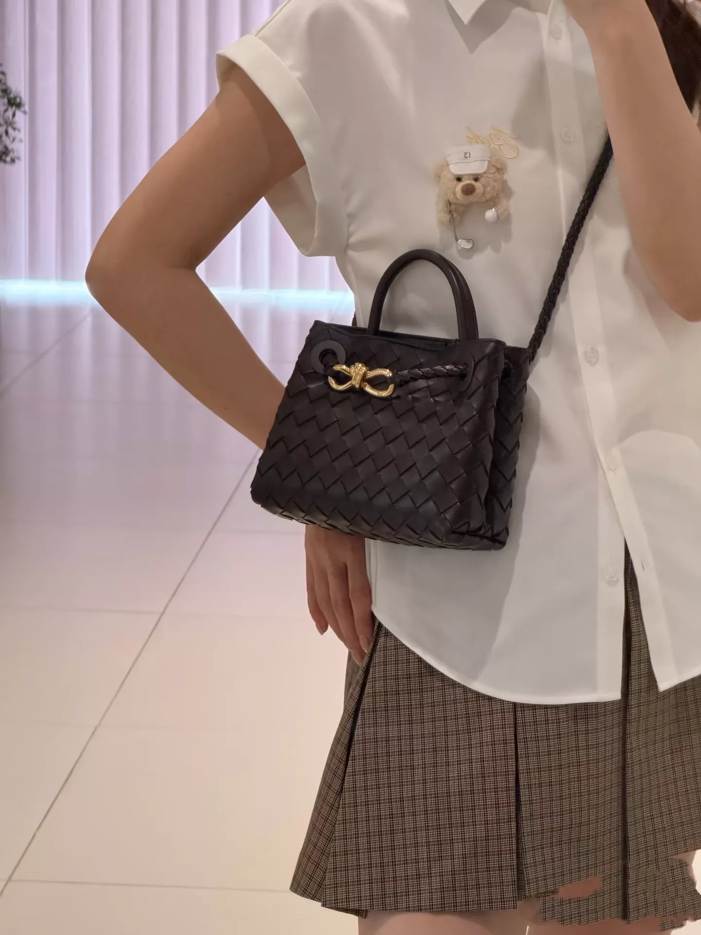 보테가베네타 인트레치아토 미니 핸드백 상세 이미지 12