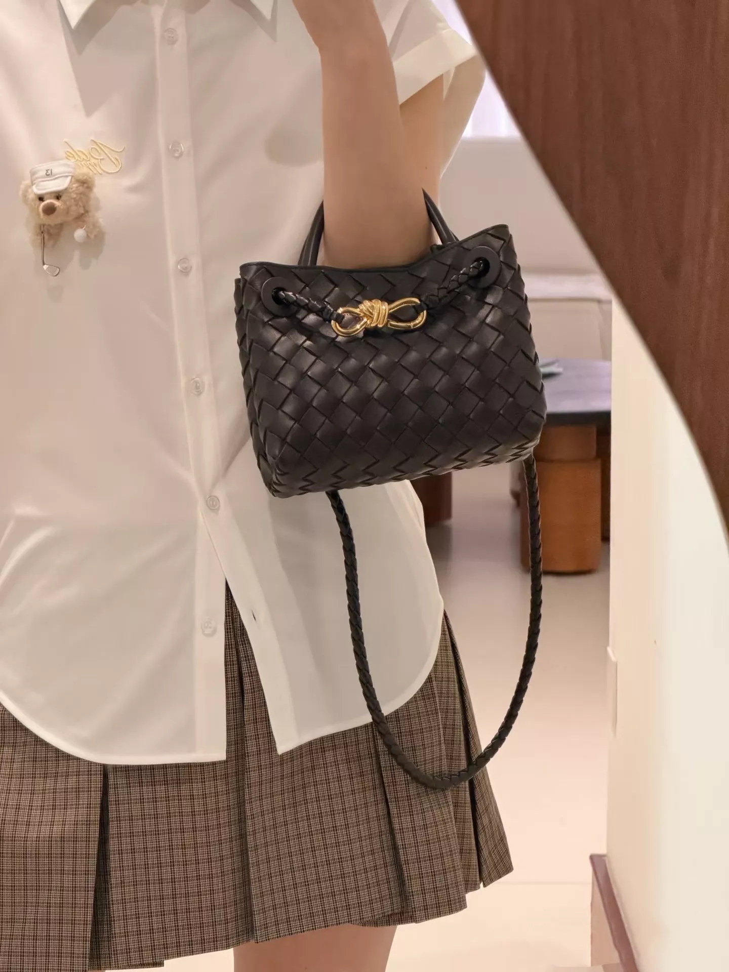 보테가베네타 인트레치아토 미니 핸드백 상세 이미지 13
