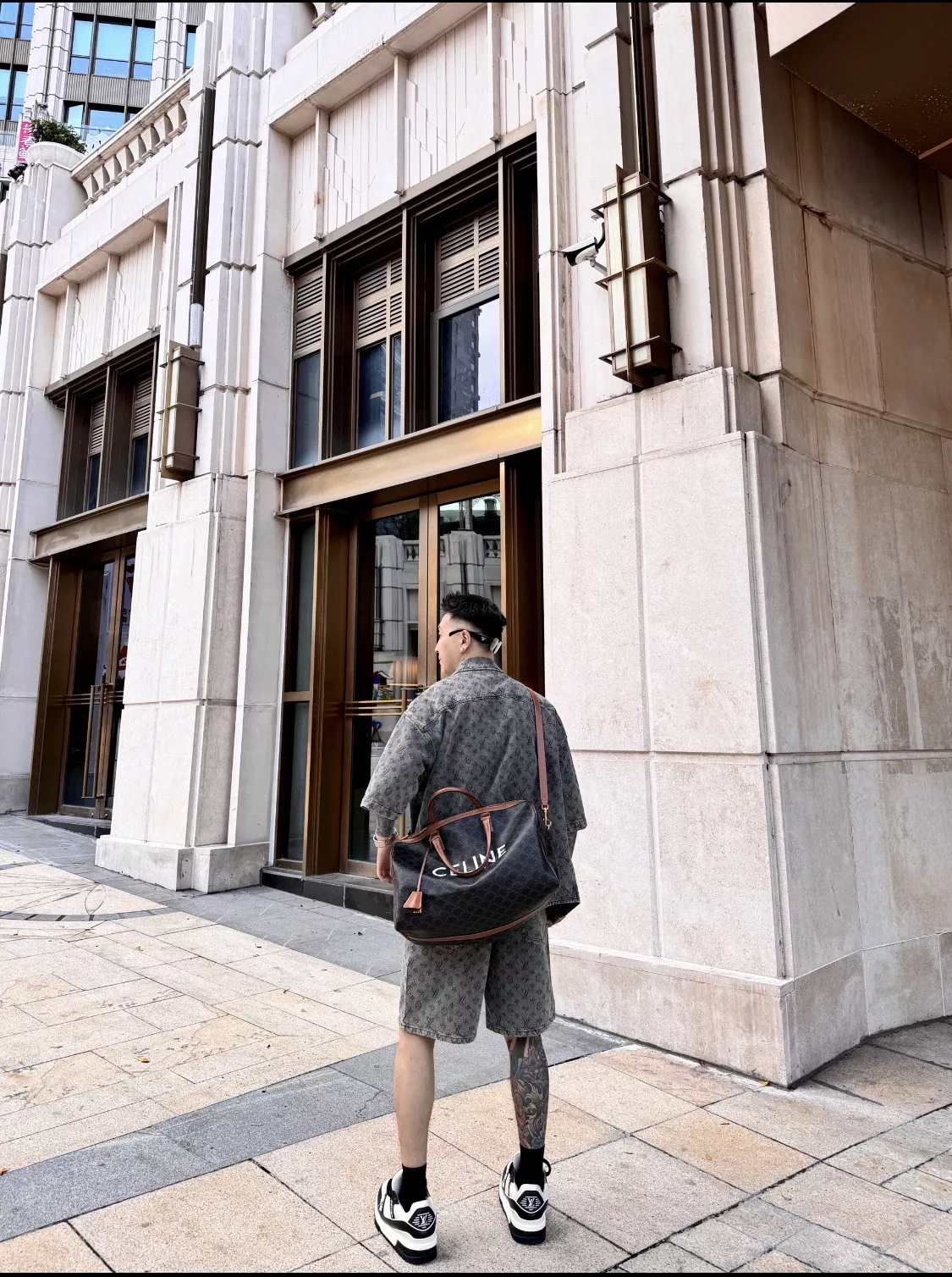 루이비통 타일러 콜라보 모노그램 자카드 데님 재킷 상세 이미지 13