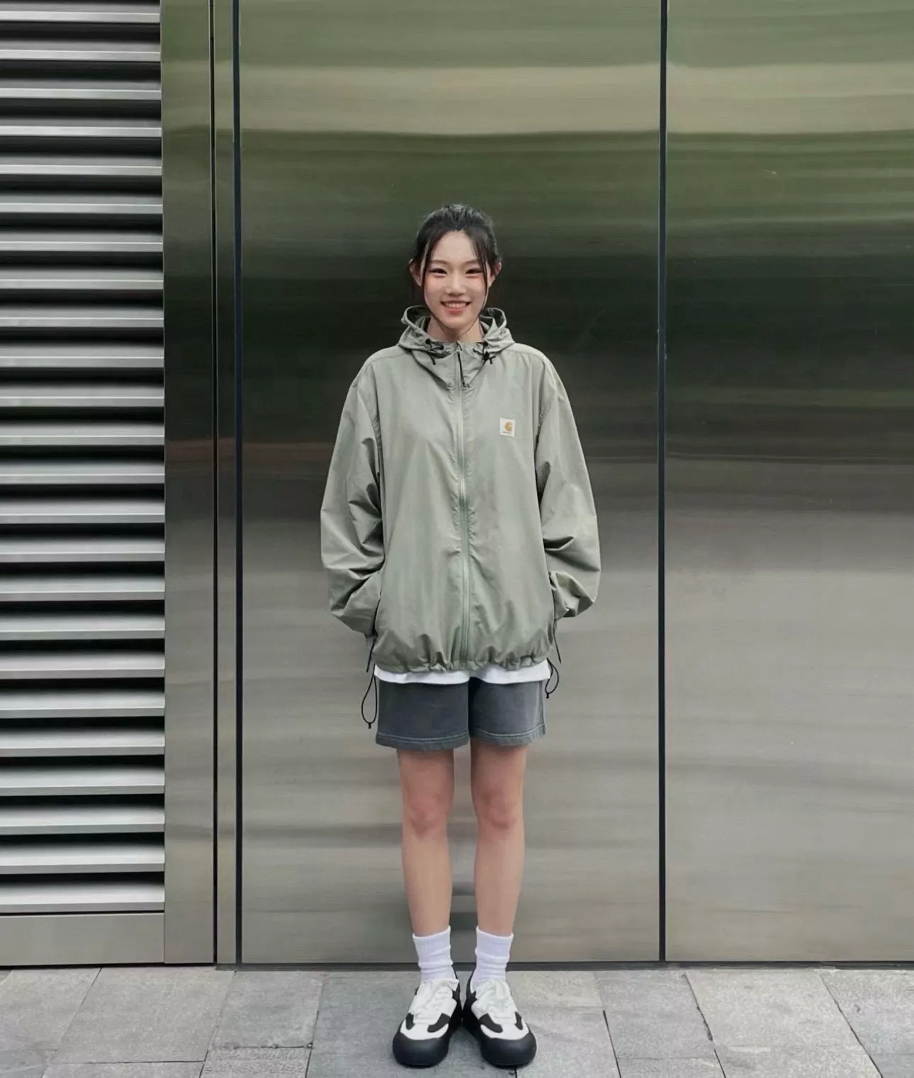 칼하트 경량 나일론 후드 재킷 상세 이미지 16