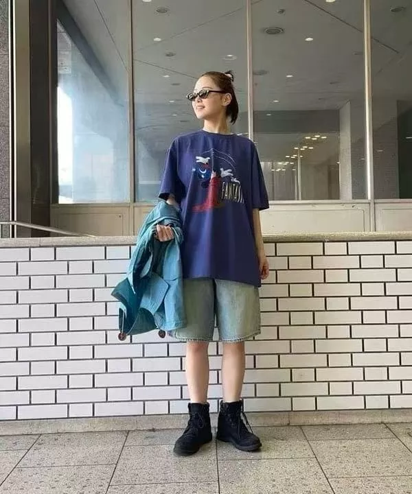 빔즈 디즈니 한정 워싱 반소매 티셔츠 상세 이미지 14